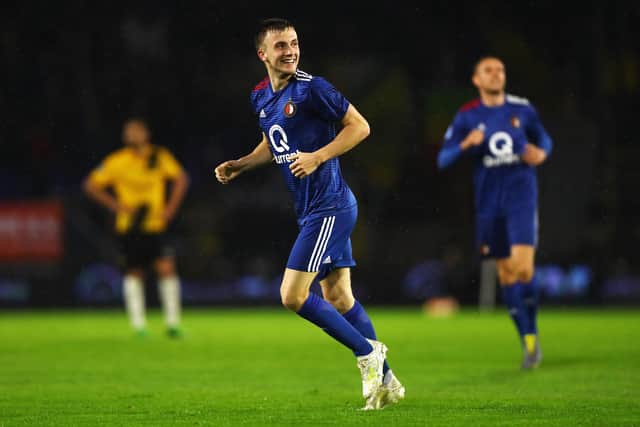Dylan Vente had a spell at Feyenoord before joining Roda JC.