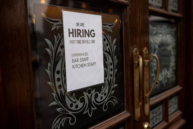 The survey found that 94 per cent of hospitality and leisure businesses are struggling to recruit personnel. Picture: Rob Pinney/Getty Images.