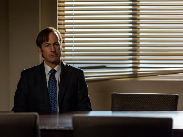 Bob Odenkirk returns to play popular Breaking Bad character Saul Goodman, who's spin off is now in its sixth series.