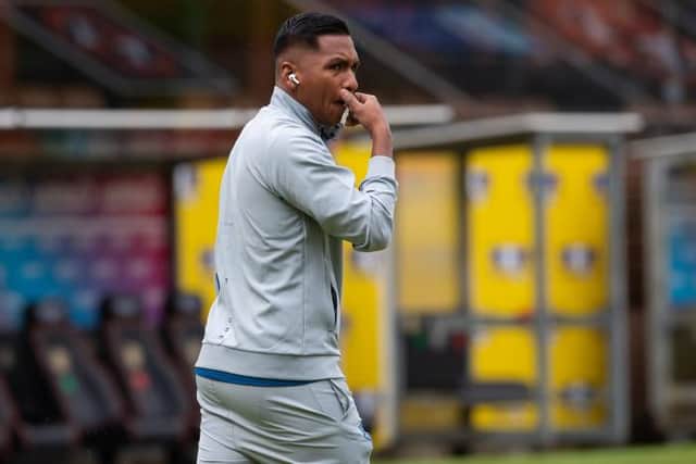 Rangers striker Alfredo Morelos is likely to be the subject of fresh speculation before the transfer window closes at the end of August. (Photo by Ross Parker / SNS Group)