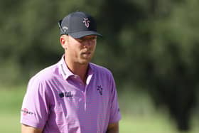 Talor Gooch of RangeGoats GC pictured during the LIV Golf Invitational - Miami at Trump National Doral Miami last October. Picture: Cliff Hawkins/Getty Images.