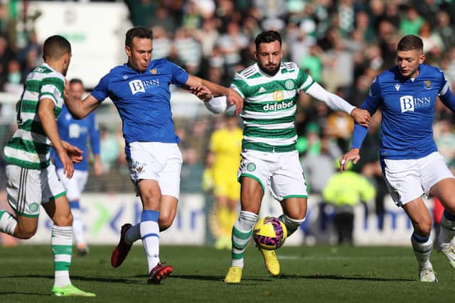 Sead Haksabanovic was instrumental in the opening goal. (Photo by Craig Williamson / SNS Group)