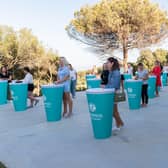 The team captains make their picks at the Aramco Team Series draft at La Reserva Club in Sotogrande in Spain. Picture: Aramco Team Series.