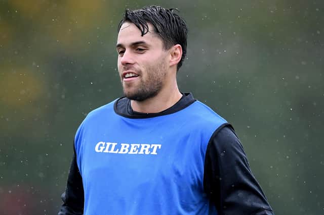 Sean Maitland during a Barbarians training session at Latymer Upper School playing fields in London. Picture: Alex Davidson/Getty Images for Barbarians