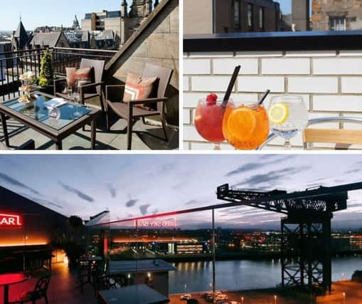 Take in some delicious cocktails and Glasgow's best views all at the same time.