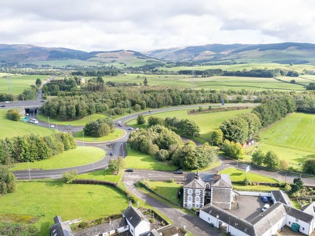 Aerial view.