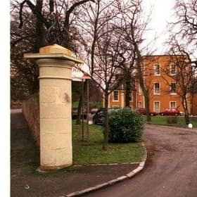 The front gates of Loretto School, Musselburgh, Scotland's oldest boarding school.
