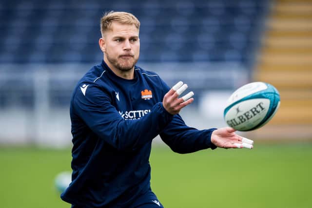 Edinburgh stand-off Jaco van der Walt says he loves to play running rugby. Picture: Ross Parker/SNS