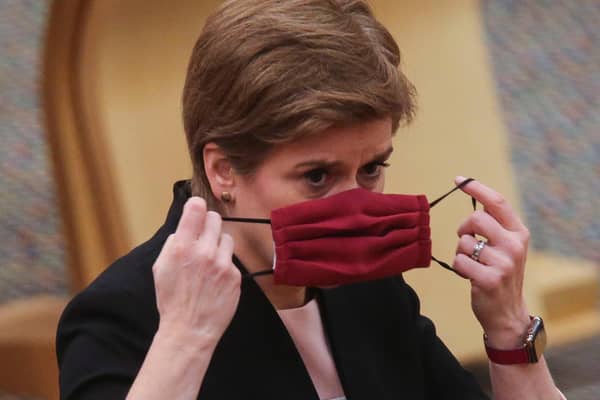 First Minister Nicola Sturgeon gets away with not addressing concerns, says reader (Picture: Fraser Bremner - Pool/Getty Images)