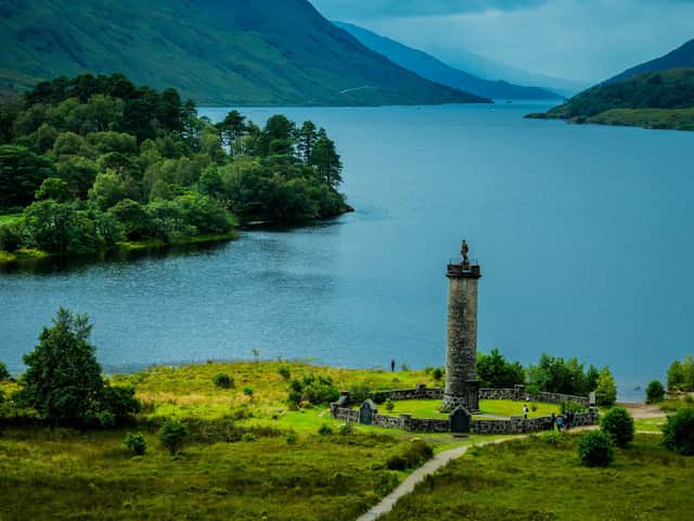 Glenfinnan Monument at Loch Shiel. PIC: Creative Commons/CC