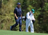 Sandy Lyle made his 100th major appearance when he teed up in The Masters last year at Augusta National Golf Club. Picture: David Cannon/Getty Images.