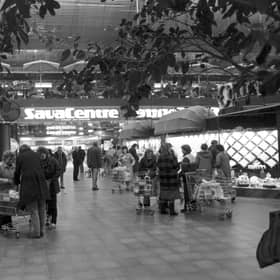 SavaCentrestore in Edinburgh shopping centre Cameron Toll in December 1985.
