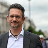 Conservative MP Steve Baker walks past the House of Commons in central London on July 6th. Photo: JUSTIN TALLIS / AFP via Getty Images.