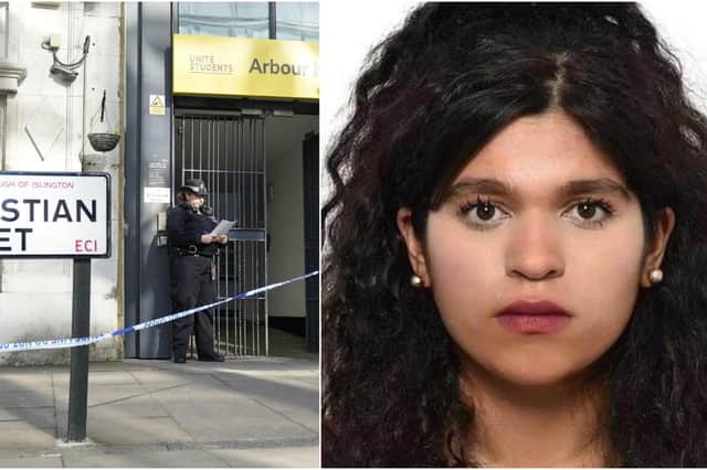 Police have named the victim of a murder at student accommodation in central London as 19-year-old Sabita Thanwani