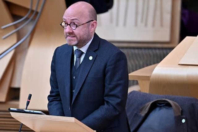 Patrick Harvie during the motion of condolence for The Duke of Edinburgh yesterday (Photo by Jeff J Mitchell/Getty Images)
