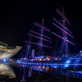 The RRS Discovery, which was built in Dundee in 1901, will be part of the city's Art Night event in June. Picture: Eric Lynn