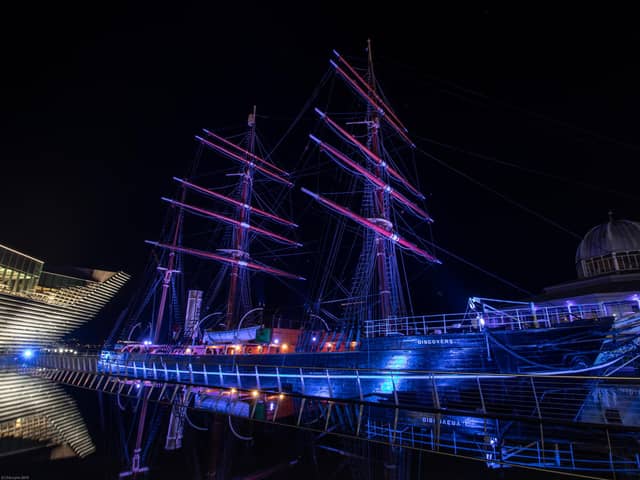 The RRS Discovery, which was built in Dundee in 1901, will be part of the city's Art Night event in June. Picture: Eric Lynn