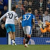 Allan McGregor was Rangers' man of the match against Napoli. (Photo by Alan Harvey / SNS Group)