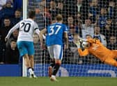 Allan McGregor was Rangers' man of the match against Napoli. (Photo by Alan Harvey / SNS Group)