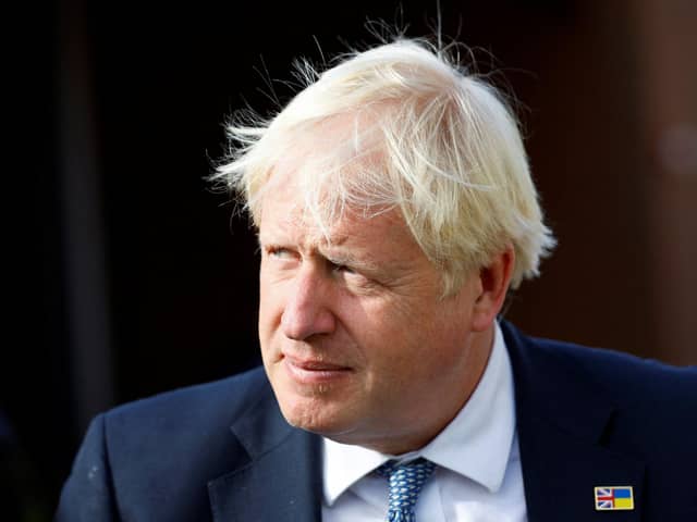Former prime minister Boris Johnson spoke on a range of subjects during a conference in Canada.