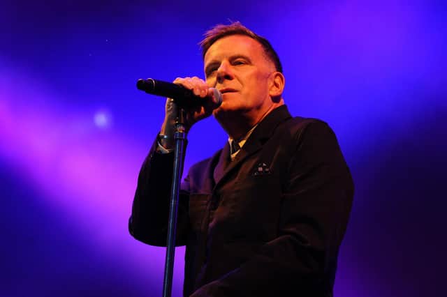 Deacon Blue singer Ricky Ross recorded a special solo version of the band's anthem 'Dignity' for fan Bill Cox. Picture: Michael Gillen.