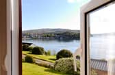 Portree is the capital and only town on Skye Island, the largest island in the Inner Hebrides of Scotland. This photo shows the town from a room nearby. Picture: DYNAMIXX