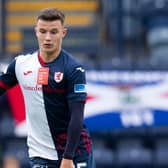 Dylan Tait bid farewell to Raith Rovers after the 0-0 draw with Dunfermline on Sunday (Photo by Bruce White / SNS Group)