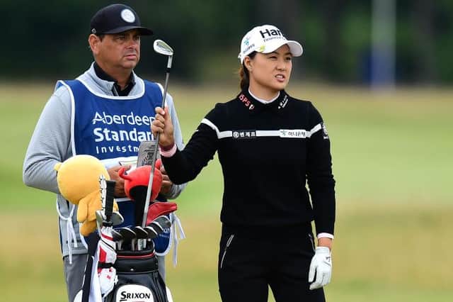 Minjee Lee played in both the Aberdeen Standard Investments Ladies Scottish Open at The Renaissance Club and the AIG Women's Open at Royal Troon in August. Picture: Mark Runnacles/Getty Images