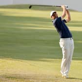 Pictured in action during the recent WGC-Dell Technologies Match Play at Austin Country Club in Texas, Scottie Scheffler's foot movement at impact has become a big talking point in the game but it's not stopped him from winning six times in just over a year. Picture: Mike Mulholland/Getty Images.