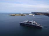 Cruise ships will be able to come ashore at Stornoway Port for the first time with the opening of the £49 deep water terminal next summer, with around 60,000 passengers expected to arrive every year. PIC: Stornoway Port Authority.