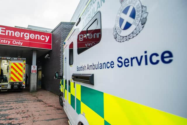 Accident-and-emergency figures for Scottish hospitals have improved. Picture: John Devlin