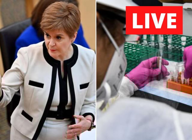 Coronavirus in Scotland LIVE: Follow here for all Monday's updates