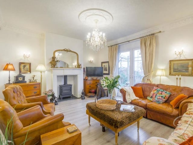 The main living room can only be described as spectacular. It is a terrific size, with beautiful decorative coving and a feature fireplace that tops off a welcoming space you will love spending time in.