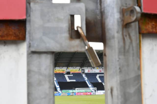 Fans have been locked out of stadia for more than a year. Picture: Michael Gillen.