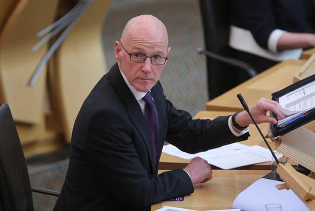 Deputy First Minister John Swinney pictured earlier this year (Picture: Fraser Bremner-WPA Pool/Getty Images)