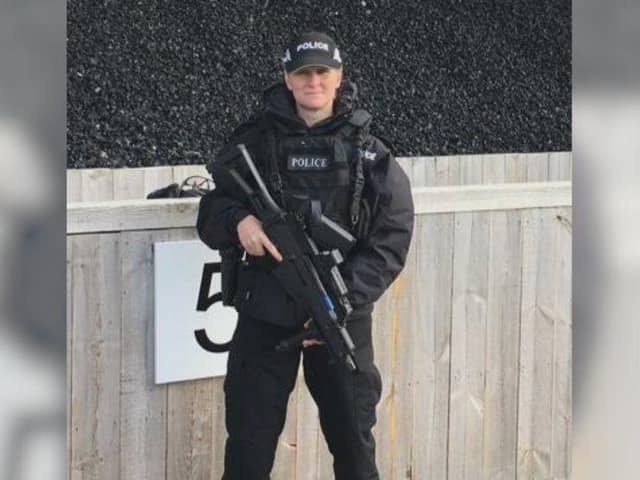 Rhona Malone was a highly-trained firearms officer based in Edinburgh