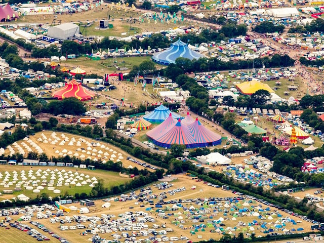If you don't want to camp, luxury yurts and caravans are available - for a price