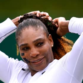 Serena Williams ahead of the 2022 Wimbledon tournament (John Walton/PA Wire)