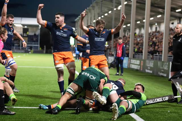 The proximity of the supporters to the action makes for a good atmosphere at the DAM Health Stadium.  (Photo by Paul Devlin / SNS Group)