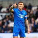 James Tavernier playing the captain's role in Rangers' win over St Mirren on Sunday  (Photo by Alan Harvey / SNS Group)