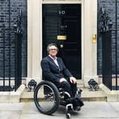 Grant Logan visiting 10 Downing Street to meet with The Chief Disability Advisor to the PM