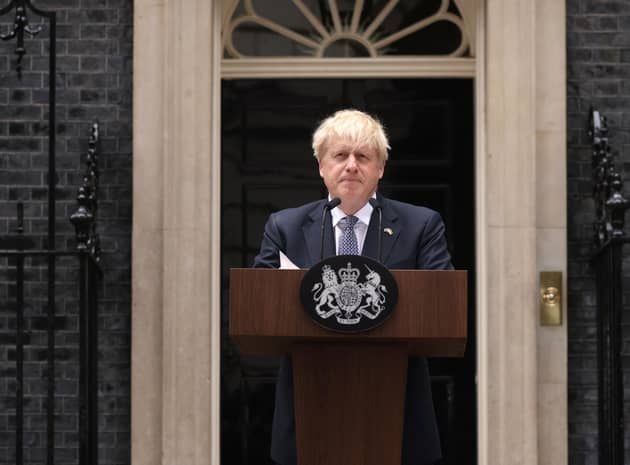 Boris Johnson, who announced his resignation last month, has rejected the call for an emergency Cobra meeting. Picture: Dan Kitwood/Getty Images