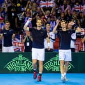 Andy Murray (left) and Jamie Murray have enjoyed memorable doubles victories in Scotland while representing Team GB. In December, they want to serve up a win for their home nation.