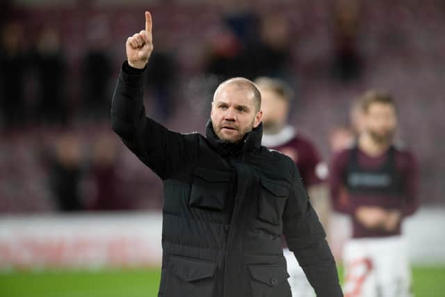 Hearts manager Robbie Neilson can be a future Scotland manager, according to Rangers boss Michael Beale. (Photo by Mark Scates / SNS Group)
