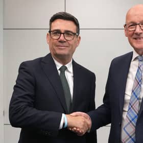 Prime Minister Andy Burnham and First Minister John Swinney.