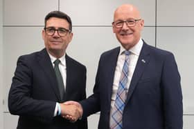 Prime Minister Andy Burnham and First Minister John Swinney.