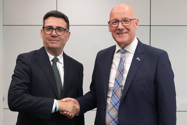 Prime Minister Andy Burnham and First Minister John Swinney.