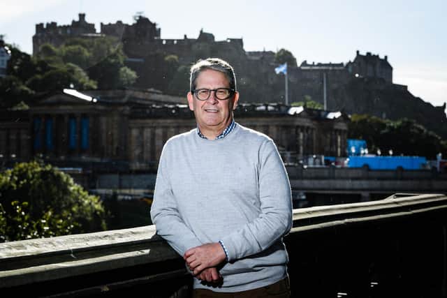'Our vision is to be the best wealth manager in Scotland,' says Mr Flavel - who has more than 30 years' experience in financial services. Picture: Ian Georgeson.