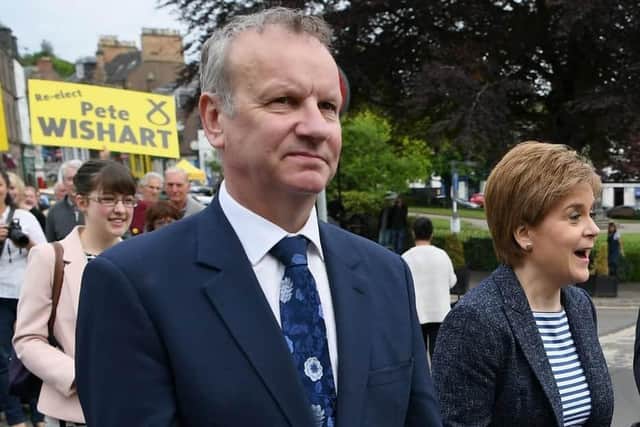 Pete Wishart, SNP MP for Perth and North Perthshire. 