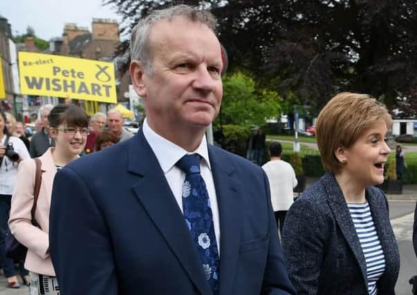 Pete Wishart, SNP MP for Perth and North Perthshire. Image: Press Association.